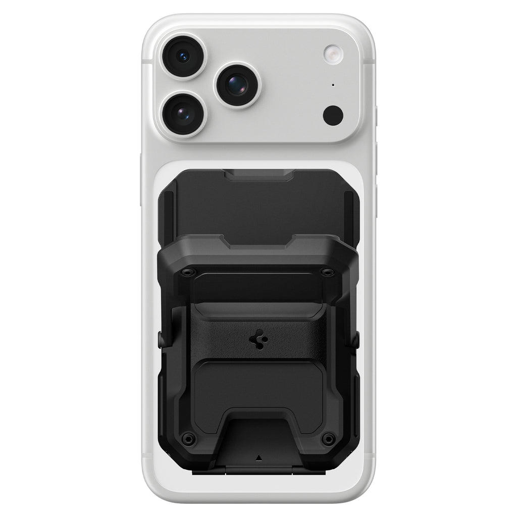 Spigen iPhone Tough Armor Pro Wallet with MagSafe (5 card) - Black