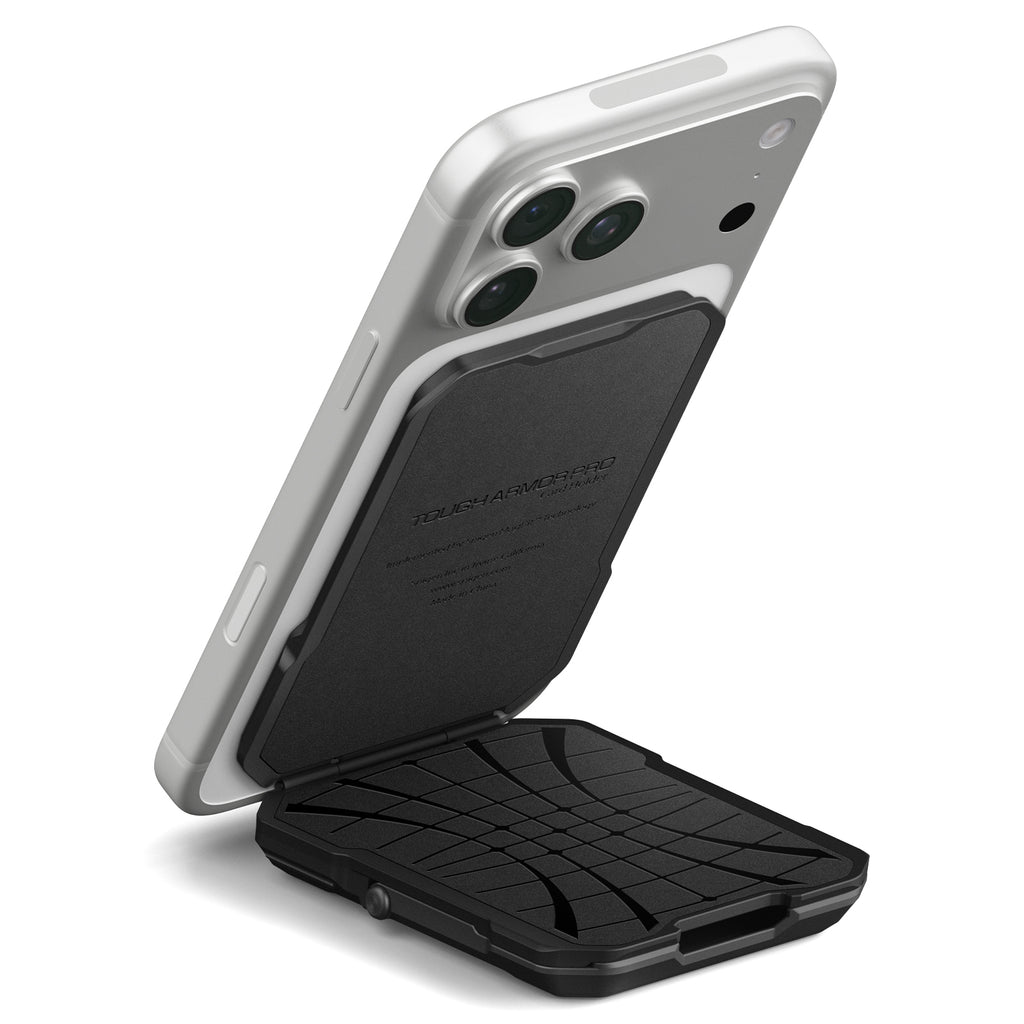 Spigen iPhone Tough Armor Pro Wallet with MagSafe (5 card) - Black