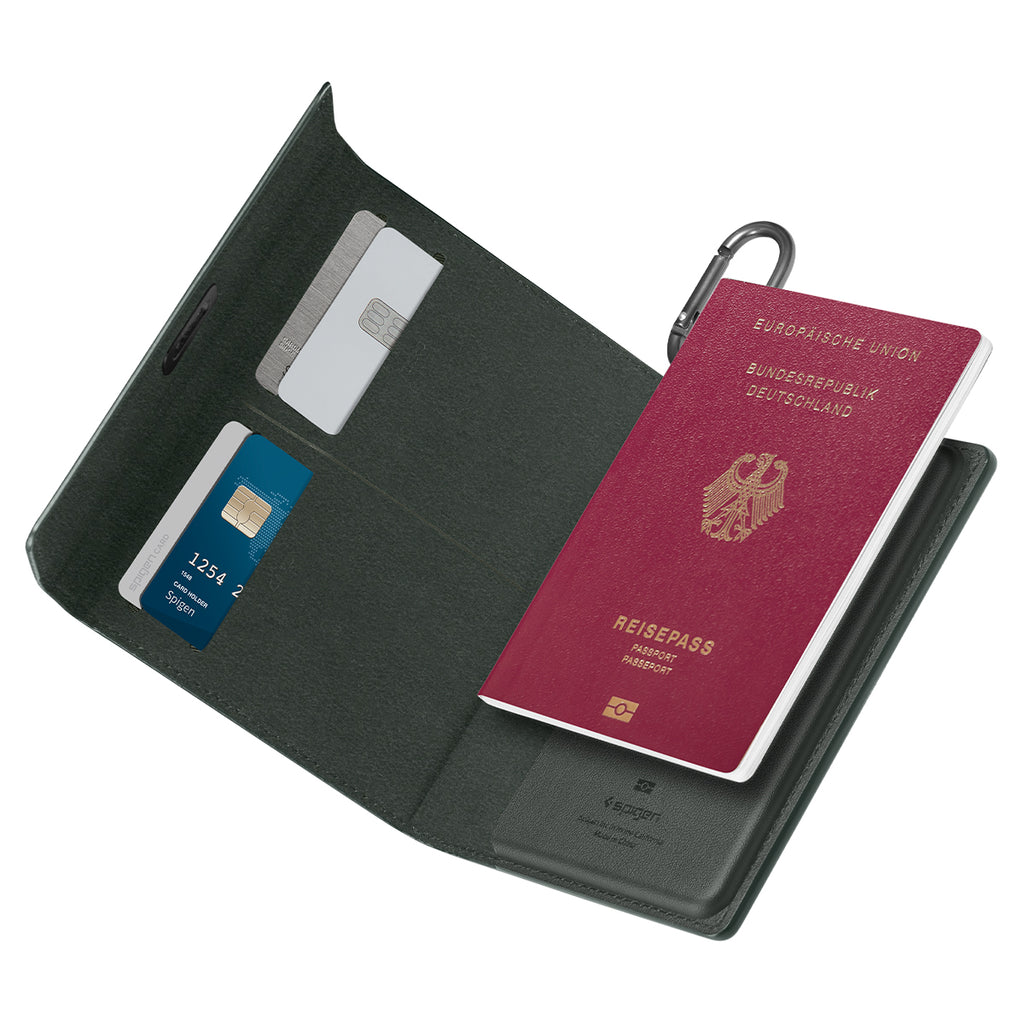 Spigen Universal Passport Holder - Military Green Spigen Universal Passport Holder - Military Green