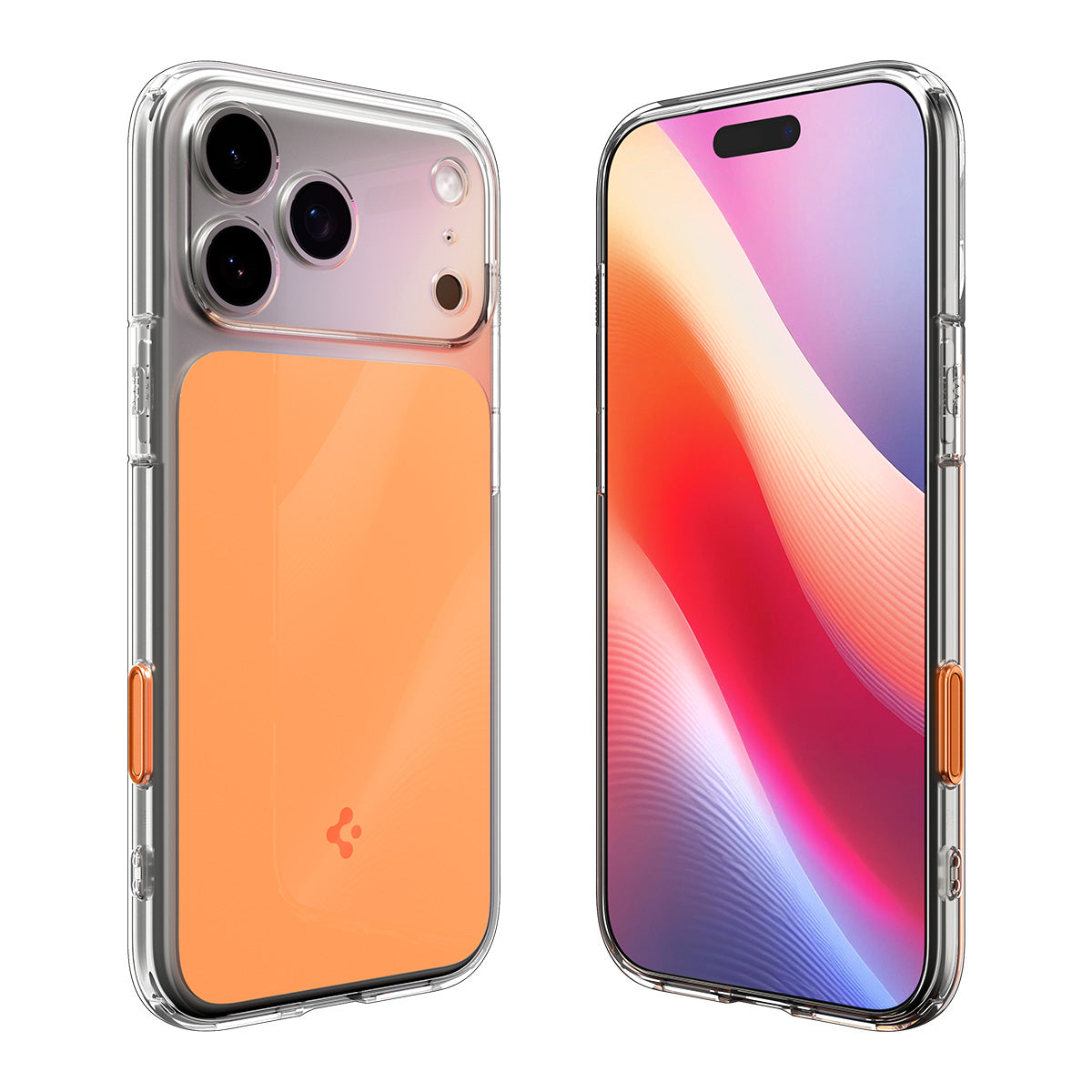Spigen iPhone 17 Pro Ultra Hybrid T MagFit - Glossy Orange