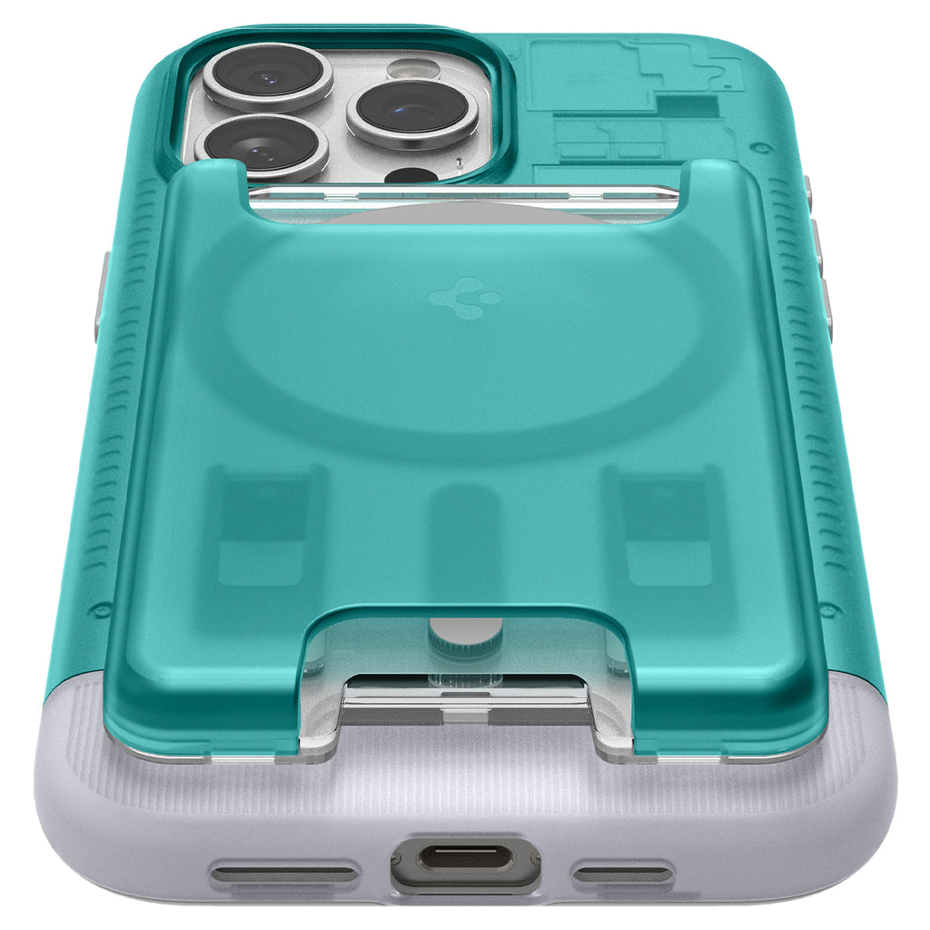 Spigen iPhone Classic C1 Wallet with MagSafe - Bondi Blue Spigen iPhone Classic C1 Wallet with MagSafe - Bondi Blue