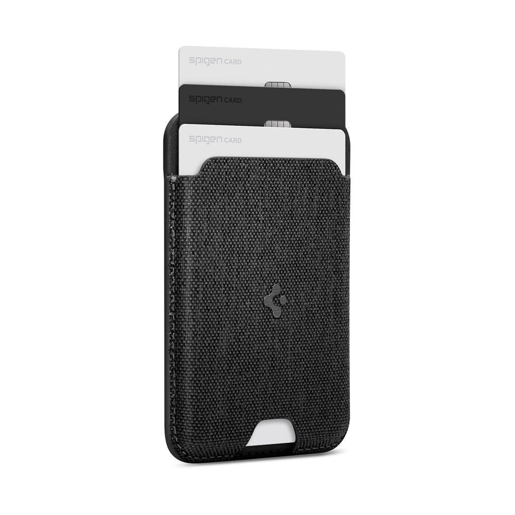 Spigen iPhone Urban Fit MagFit Wallet with MagSafe (3 card) - Black