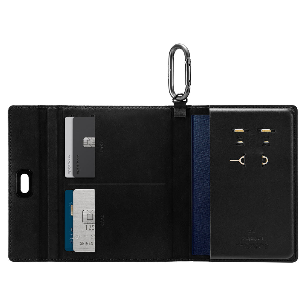 Spigen Universal Passport Holder - Black Spigen Universal Passport Holder - Black
