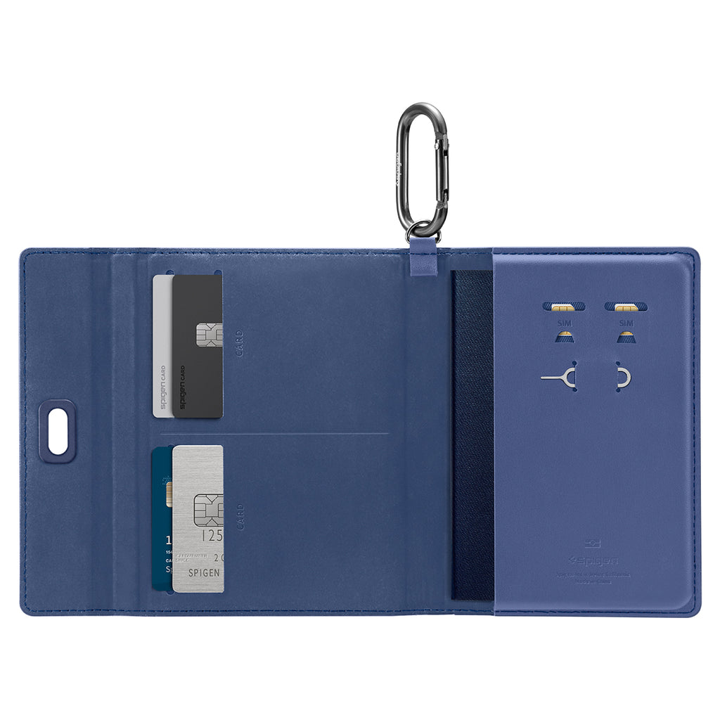 Spigen Universal Passport Holder - Navy Blue Spigen Universal Passport Holder - Navy Blue