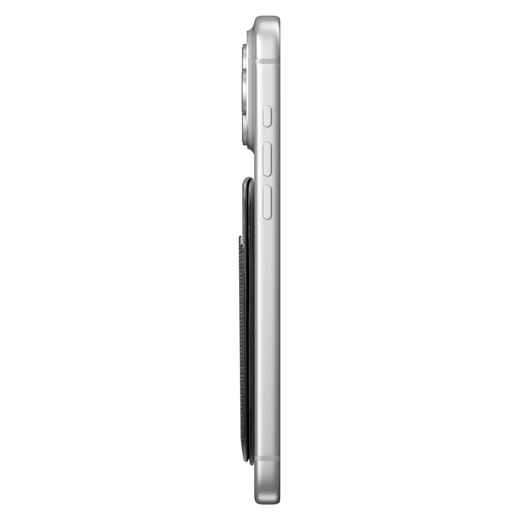 Spigen iPhone Slim Fold Stand Wallet with MagSafe (1 card) - Black Spigen iPhone Slim Fold Stand Wallet with MagSafe (1 card) - Black