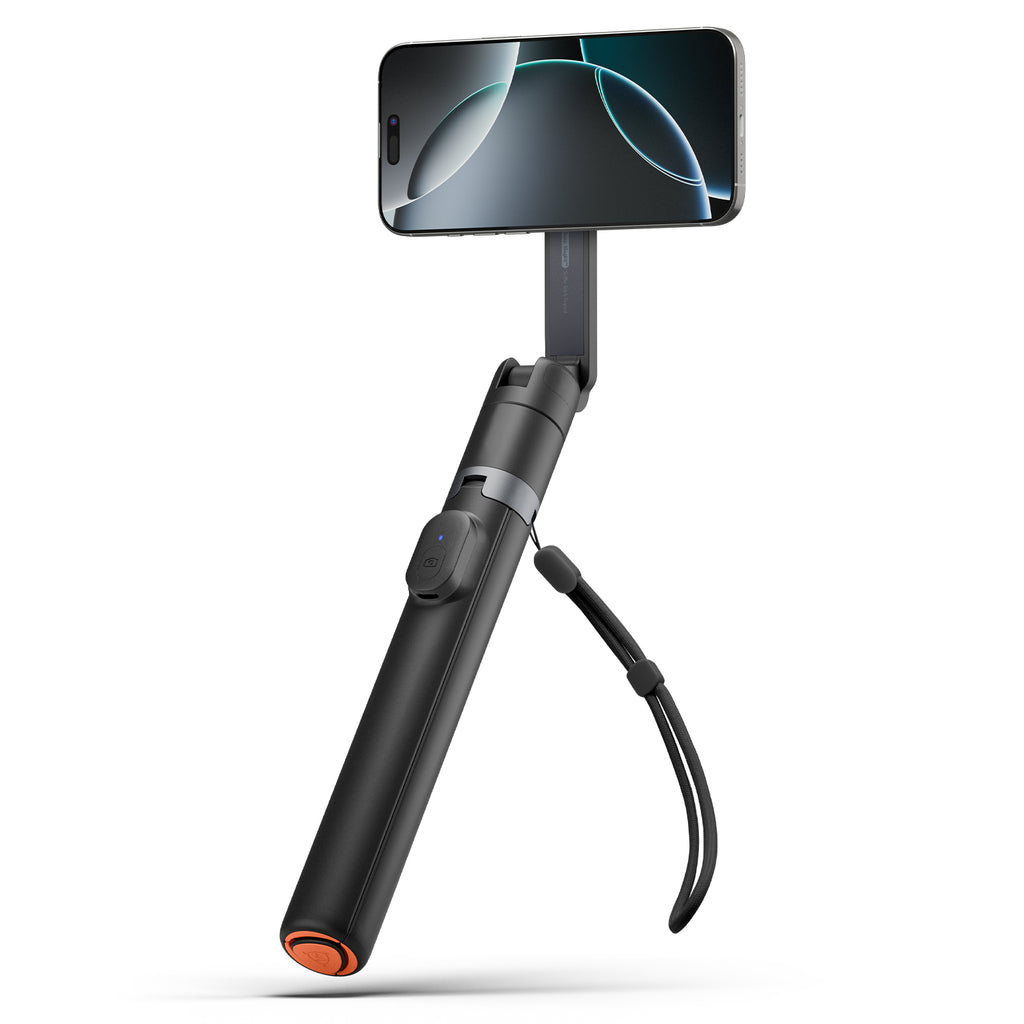 Spigen MagFit Magsafe Tripod Selfie Stick - Black Spigen MagFit Magsafe Tripod Selfie Stick - Black