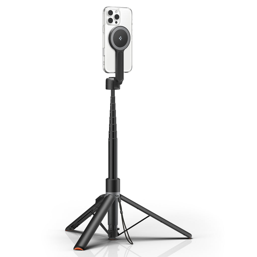 Spigen MagFit Magsafe Tripod Selfie Stick - Black Spigen MagFit Magsafe Tripod Selfie Stick - Black