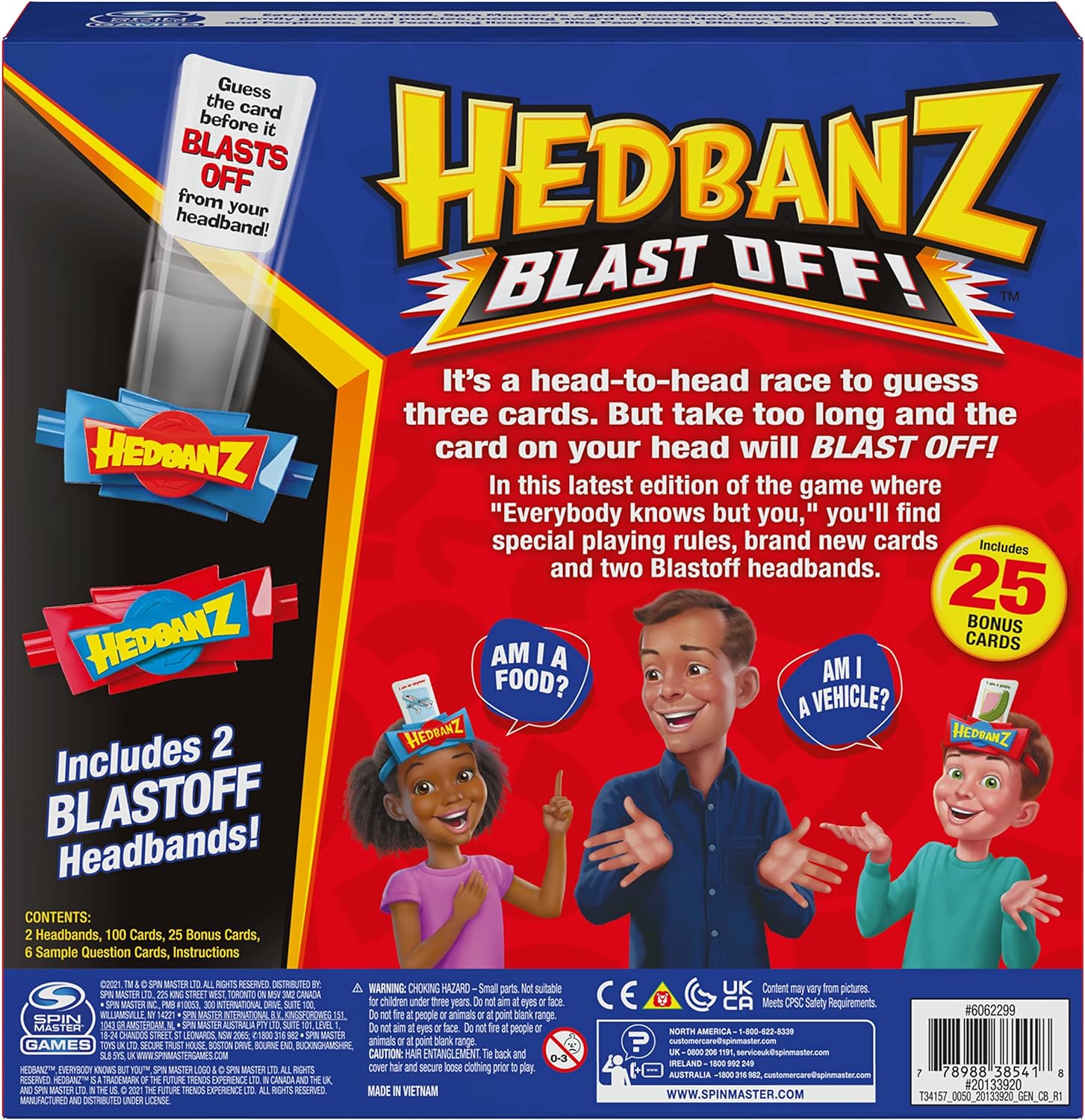 Spin Master Games - Hedbanz Blast Off!