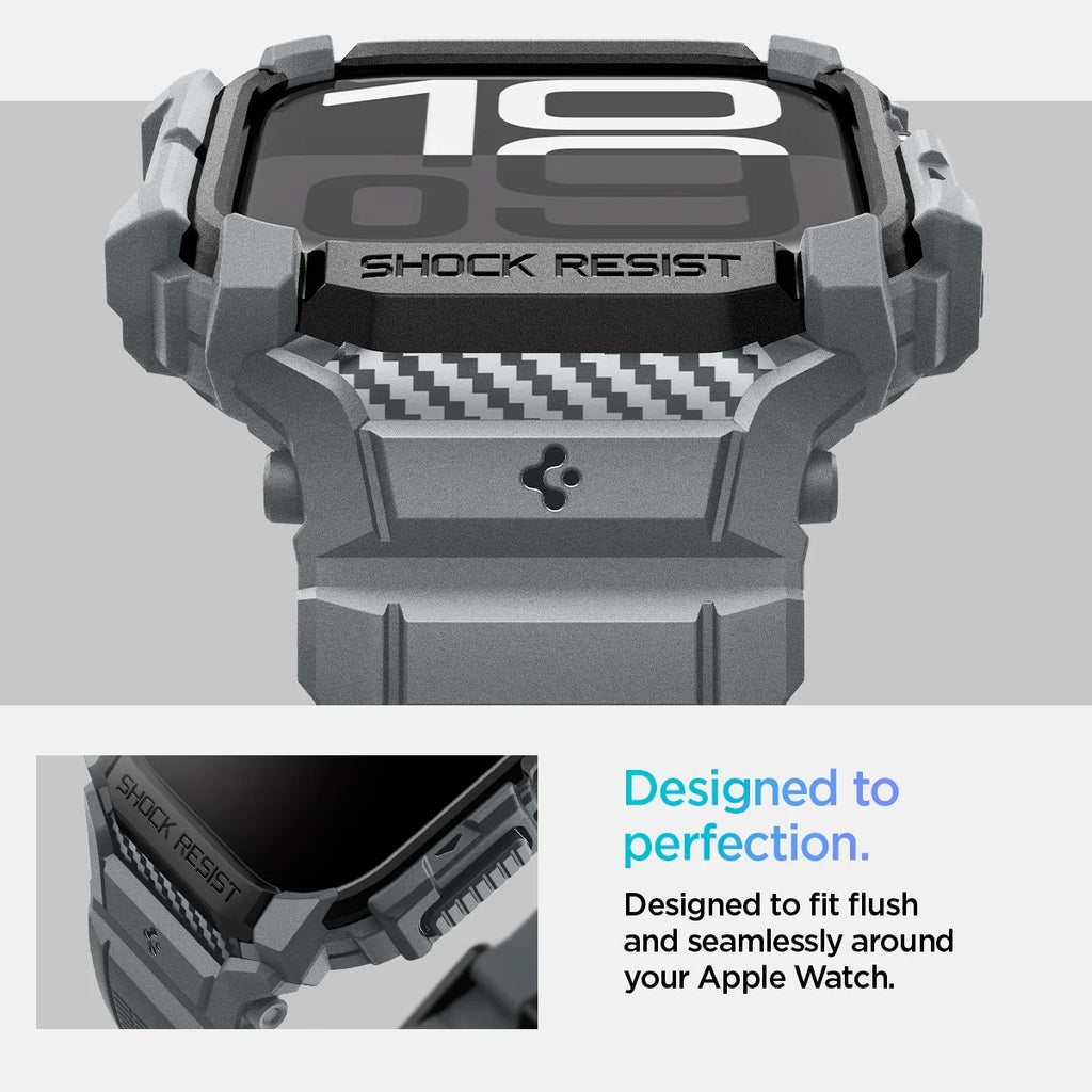 Spigen Apple Watch Series 10 Rugged Armor Pro Case Spigen Apple Watch Series 10 Rugged Armor Pro Case