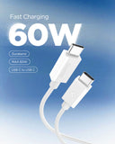 Spigen Essential USB C to USB C 60W Cable (480Mbps)