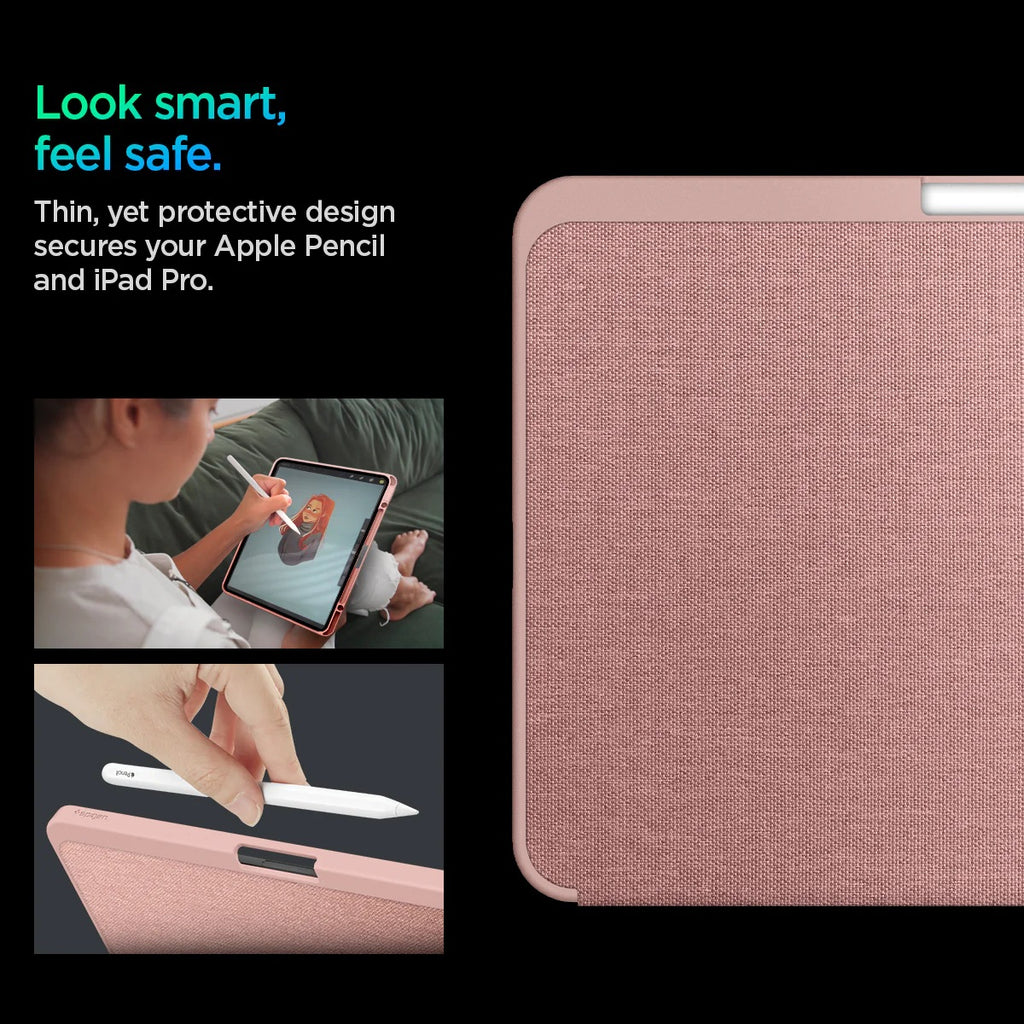 Spigen iPad Pro 11 Case Urban Fit Rose Gold Spigen iPad Pro 11 Case Urban Fit Rose Gold
