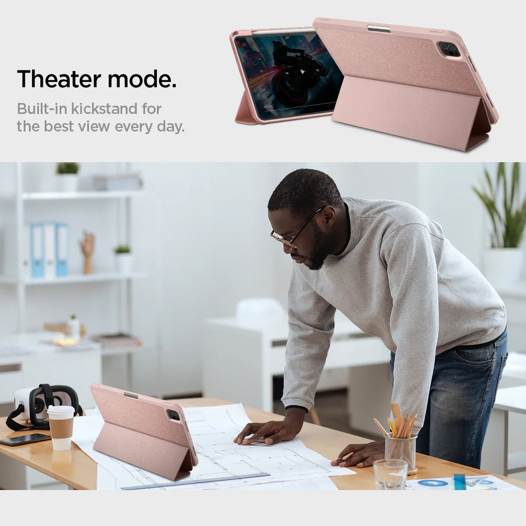 Spigen iPad Pro 11 Case Urban Fit Rose Gold Spigen iPad Pro 11 Case Urban Fit Rose Gold