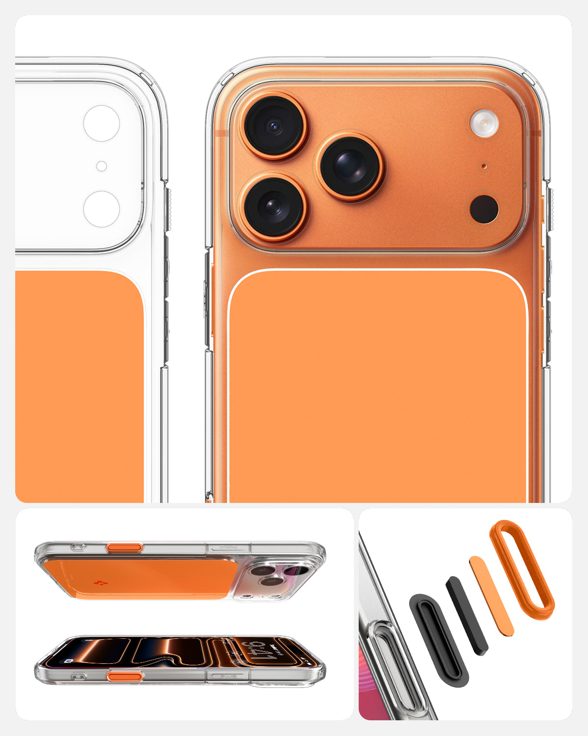Spigen iPhone 17 Pro Max Ultra Hybrid T MagFit - Glossy Orange