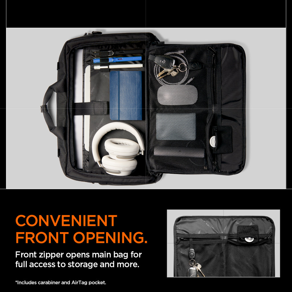 Spigen Shoulder Bag Klasden - Black Spigen Shoulder Bag Klasden - Black