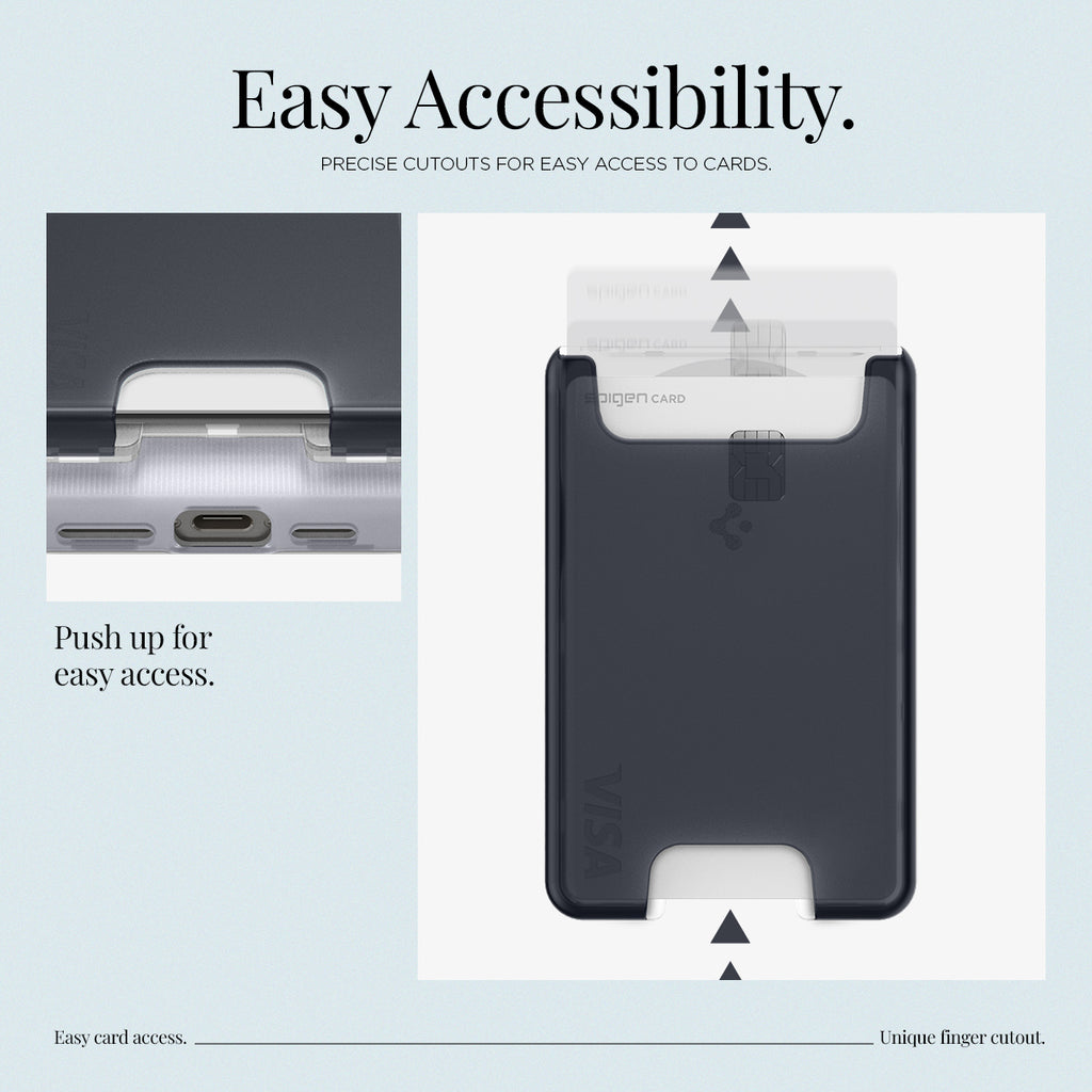 Spigen iPhone Classic C1 Wallet with MagSafe - Graphite Spigen iPhone Classic C1 Wallet with MagSafe - Graphite
