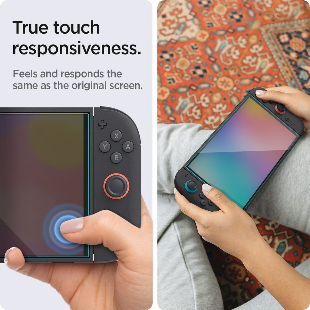 Spigen Nintendo Switch 2 Glass.tR EZ Fit (2P)
