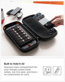 Spigen Nintendo Switch 2 / OLED / LCD model Game Card Pouch Rugged Armor Pro (Game Card with AirTag) - Black