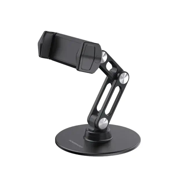 Powerology Double-Arm Aluminum Alloy Pad Phone Holder Powerology Double-Arm Aluminum Alloy Pad Phone Holder