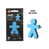 Jeff Soft Touch Light Blue Lotus Flowers