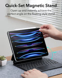 ESR Rebound Magnetic Keyboard Case, Compatible with iPad 11(A16)/iPad 10, US Layout - Black