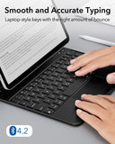 ESR Rebound Magnetic Keyboard Case, Compatible with iPad Pro 11 and iPad Air 11 (2025/2024), Air 10.9 (5th/4th Gen), US Layout -Black