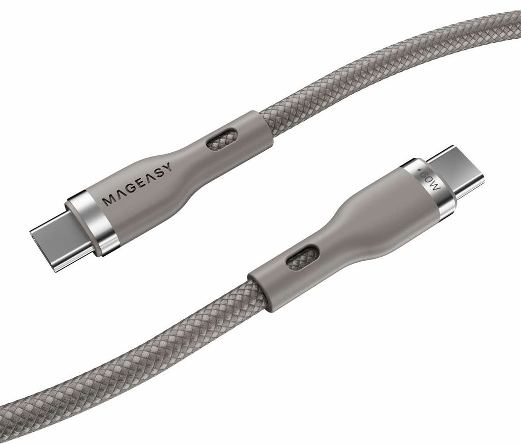 MAGEASY Magnetic Wire Fast Charging/Sync Cable Type-C 1.5m (60W)