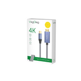 VegGieg USB-C to HDMI Cable Nylon Braided Cable 4K/8K @60Hz Ultra HD - 2M