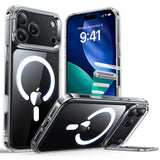 ESR Classic Hybrid Magnetic Case for iPhone 17 Pro (Camera Control, Stash Stand)