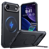 ESR Cyber Tough Magnetic Case (Camera Control, Stash Stand), For iPhone 17 Air - Black