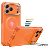 ESR Cyber Tough Magnetic Case (Camera Control, Stash Stand), For iPhone 17 Pro