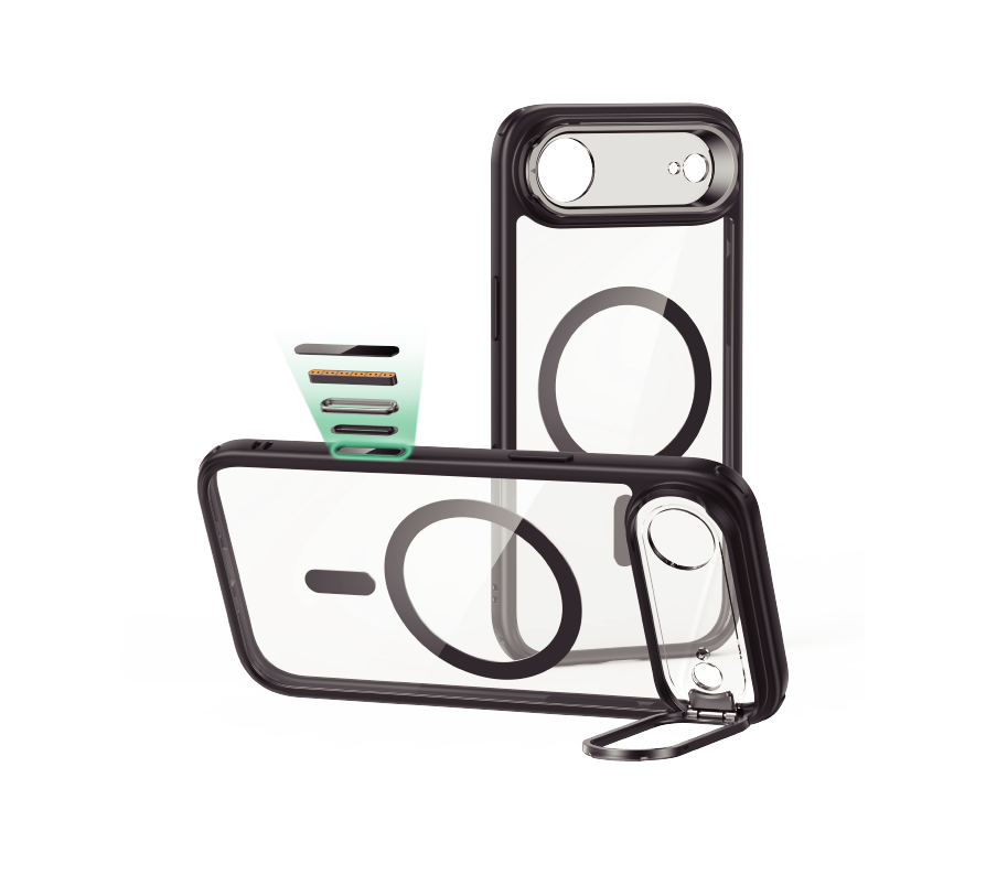 ESR Classic Hybrid Magnetic Case for iPhone 17 Air (Camera Control, Stash Stand) ESR Classic Hybrid Magnetic Case for iPhone 17 Air (Camera Control, Stash Stand)