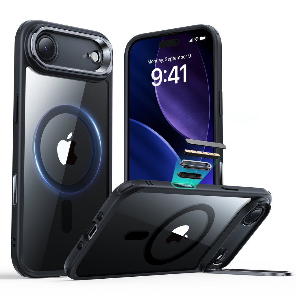 ESR Classic Hybrid Magnetic Case for iPhone 17 Air (Camera Control, Stash Stand) ESR Classic Hybrid Magnetic Case for iPhone 17 Air (Camera Control, Stash Stand)