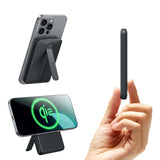 ESR Qi2 MagSlim Kickstand Power Bank (5000 mAh), Black