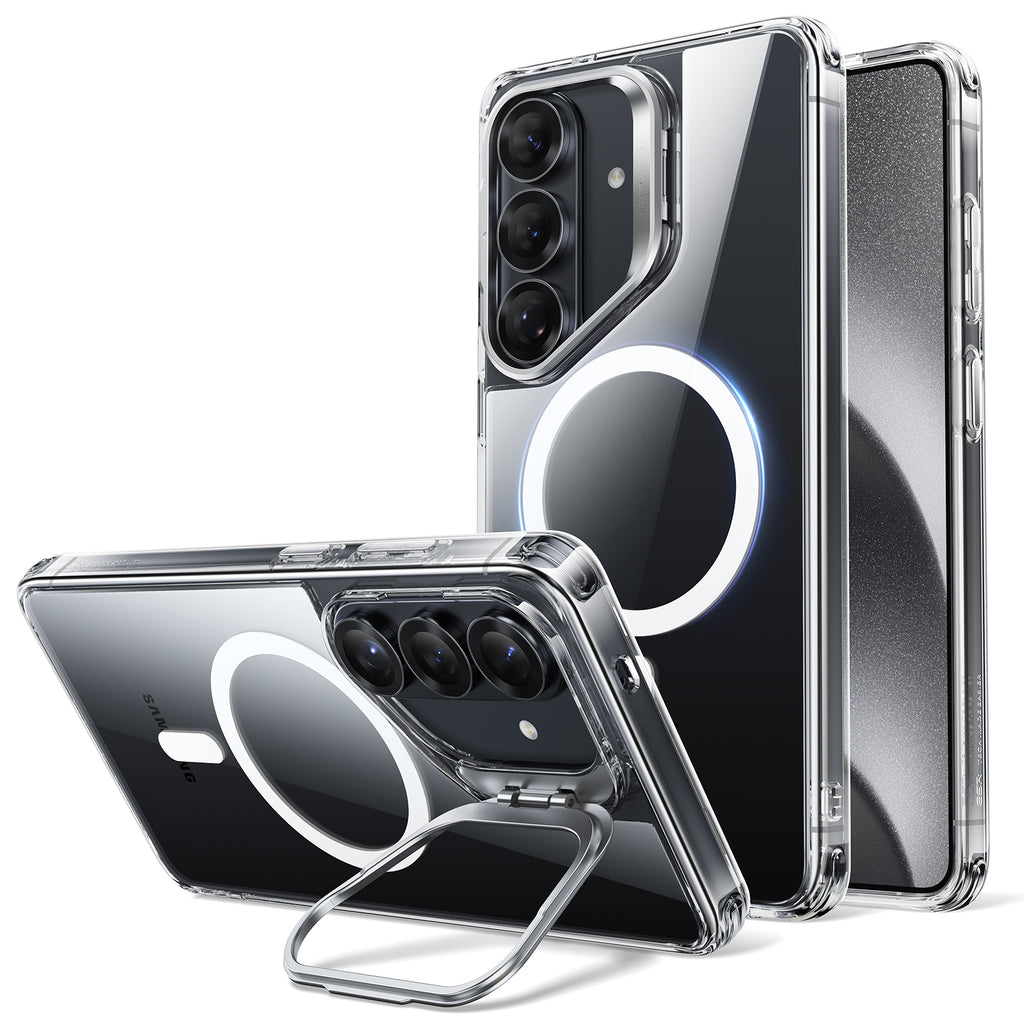 ESR Classic Hybrid Stash Stand S26 Plus, Clear ESR Classic Hybrid Stash Stand S26 Plus, Clear