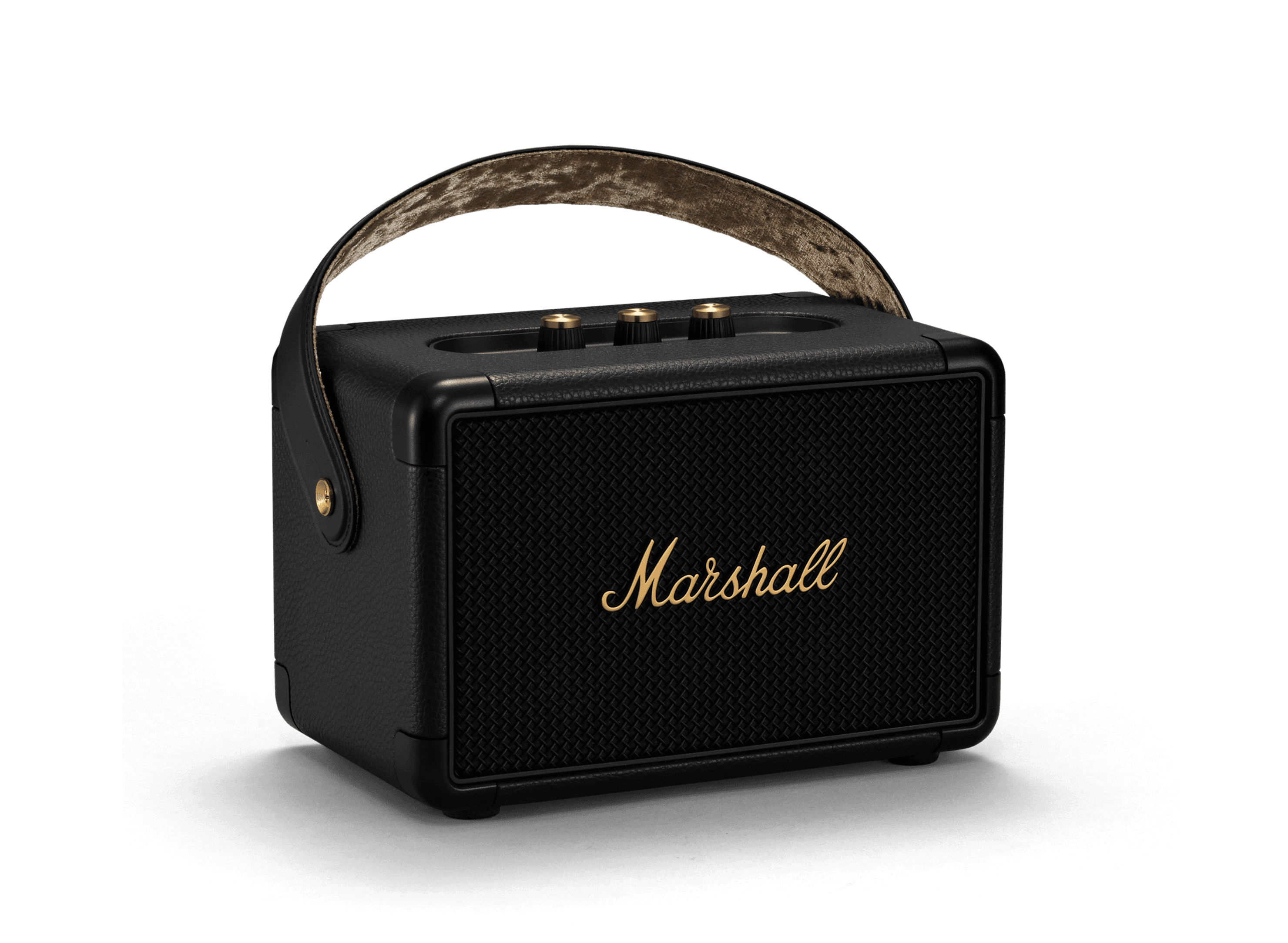 Marshall Kilburn II Portable Speaker (Black and Brass)