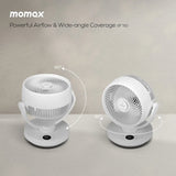 MOMAX AROMA 3D AIR CIRCULATION DIFFUSER FAN (IF16)