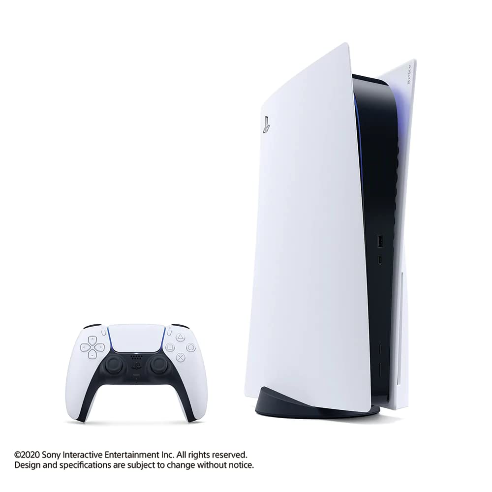 Sony PlayStation 5 (PS5) Console (CD) - White Sony PlayStation 5 (PS5) Console (CD) - White