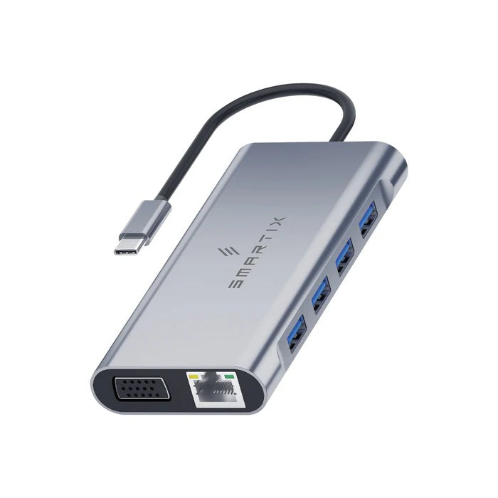 Smartix Premium 11 In 1 USB-C HUB - 100W Smartix Premium 11 In 1 USB-C HUB - 100W