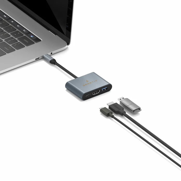 Smartix Premium 3 in 1 Hub (USB-C) Smartix Premium 3 in 1 Hub (USB-C)