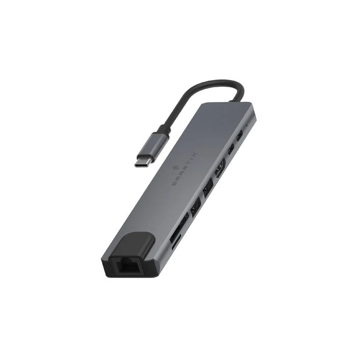 Smartix Premium 8 in 1 USB-C Hub-100W