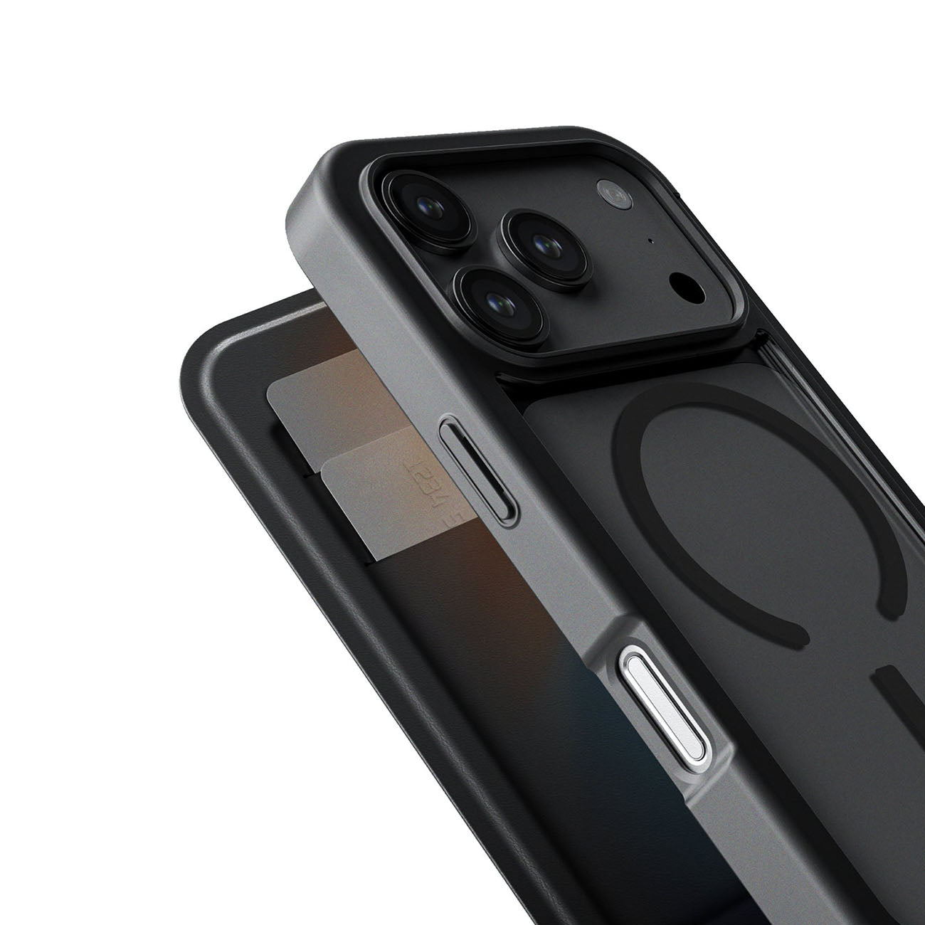 AMAZING THING IPHONE 17 PRO MAX | GLAMOUR FOLIO MAGSAFE BLACK