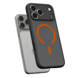 Spigen iPhone 17 Pro Ultra Hybrid MagFit - Frost Black Orange