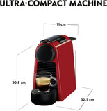 Nespresso Coffee Machine Essenza Mini D30 - Red