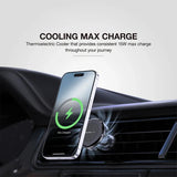 AMAZING THING Thermo-Cooling MAG 15W Car Mount with 1.2M USB-C