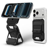 Spigen iPhone Tough Armor Pro Wallet with MagSafe (5 card) - Black
