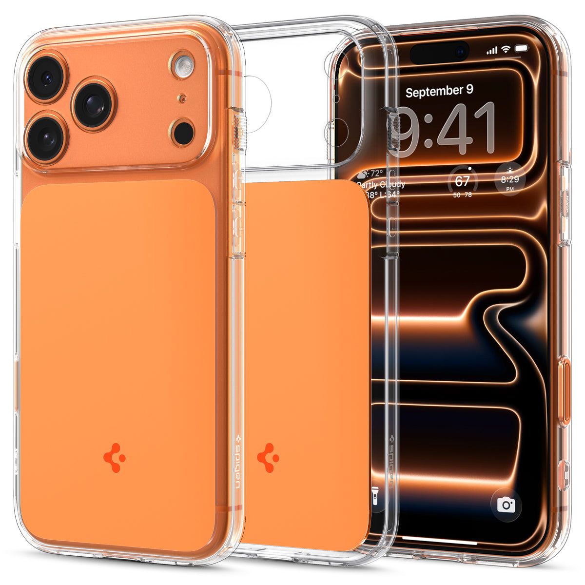 Spigen iPhone 17 Pro Max Ultra Hybrid T MagFit - Glossy Orange