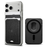 Spigen iPhone Urban Fit MagFit Wallet with MagSafe (3 card) - Black
