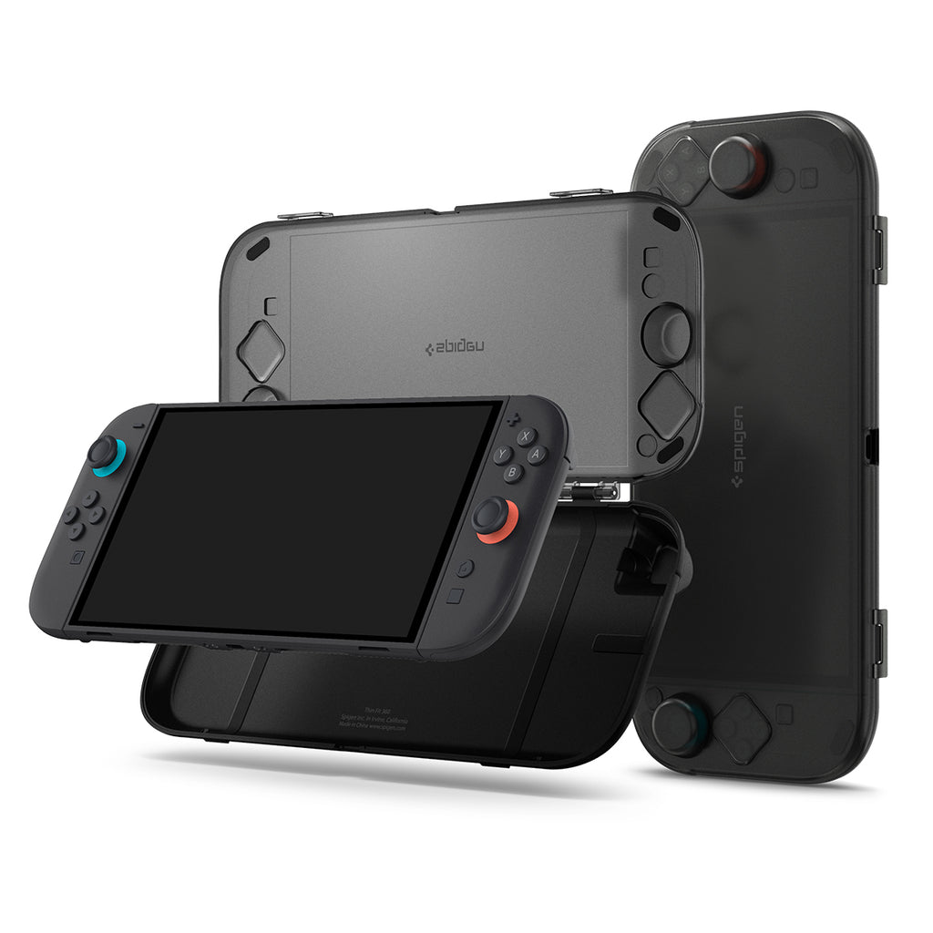 Spigen Nintendo Switch 2 Case Thin Fit 360 - Frost Black