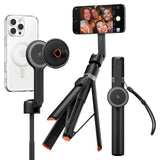 Spigen MagFit Magsafe Tripod Selfie Stick - Black
