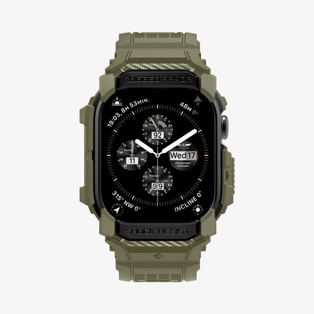 Spigen Apple Watch Series 10 Rugged Armor Pro Case